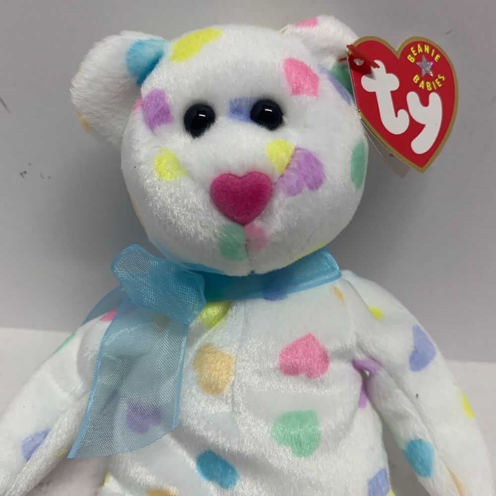 TY Beanie Baby - KISSME the Valentines Bear - Picture 2 of 4